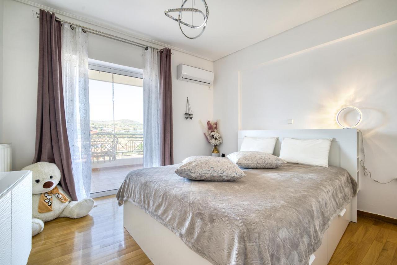 Sea & Mountain Apartment Close To Port And City Lávrion 외부 사진
