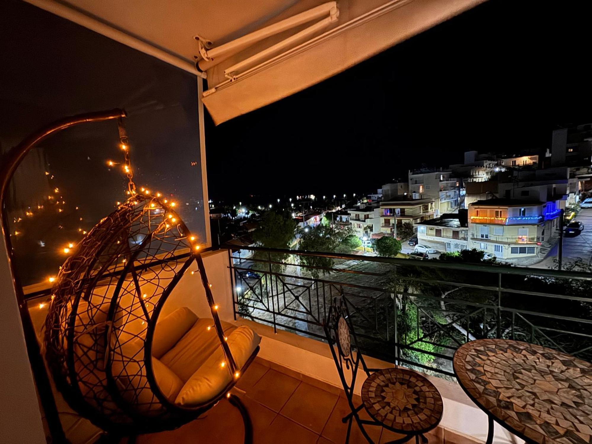 Sea & Mountain Apartment Close To Port And City Lávrion 외부 사진